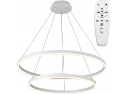 Stropné LED svietidlo VEGAS - 50W - kruhy 40 +60 cm + ovládač