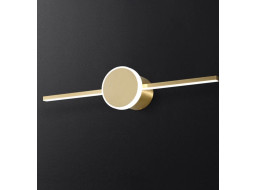 Nástenné LED svietidlo nad zrkadlo PROPELLER - 41 cm - 12W - zlaté