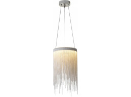 Stropné LED krištáľové svietidlo WATERFALL - 10W - chrómové