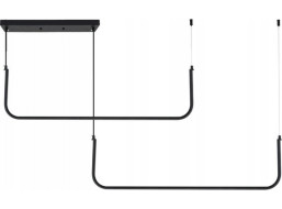 Stropné LED svietidlo HOOK 2 - 24W - čierne