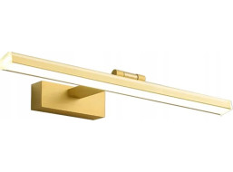 Nástenné LED svietidlo nad zrkadlo GOLDEN - 40 cm - 8W - zlaté