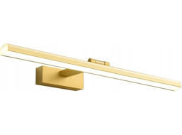 Nástenné LED svietidlo nad zrkadlo GOLDEN - 60 cm - 12W - zlaté