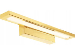 Nástenné LED svietidlo nad zrkadlo FLAT - 60 cm - 12W - zlaté