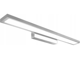 Nástenné LED svietidlo nad zrkadlo FLAT - 40 cm - 7W - chrómové