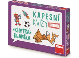 DINO Vreckové kvízy junior: Múdra hlavička