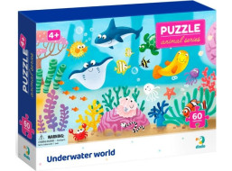 DODO Puzzle Zvieratá: Podvodný svet 60 dielikov