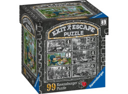 RAVENSBURGER Únikové EXIT puzzle Strašidelné sídlo 3: V zimnej záhrade 99 dielikov