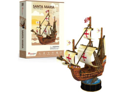 CUBICFUN 3D puzzle Loď Santa Maria 93 dielikov