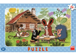 DINO Puzzle Krtko a koláče 15 dielikov