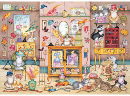 GIBSONS Puzzle Klobúky od Hetty 500 dielikov