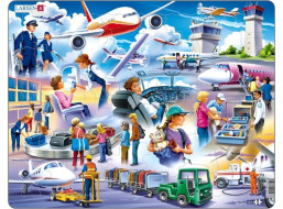 LARSEN Puzzle Letisko 42 dielikov