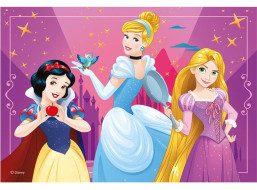 DINO Puzzle Odvážne Disney princeznej 24 dielikov