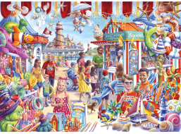 GIBSONS Puzzle Suveníry na pláži 1000 dielikov