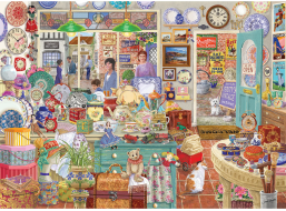 GIBSONS Puzzle Veritino starožitníctvo 1000 dielikov