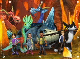 RAVENSBURGER Puzzle Ako vycvičiť draka: The Nine Realms XXL 100 dielikov