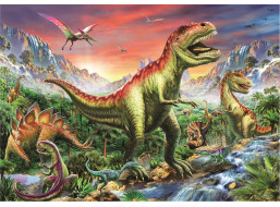 EDUCA Puzzle Jurský les 1000 dielikov