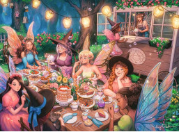 RAVENSBURGER Puzzle Kúzelná večera XXL 300 dielikov