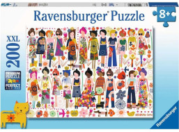 RAVENSBURGER Puzzle Kvetinové motívy XXL 200 dielikov