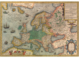 EDUCA Puzzle Mapa Európy 1000 dielikov