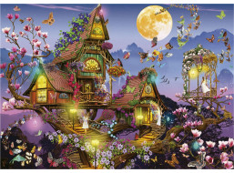 EDUCA Puzzle Víli dom 500 dielikov