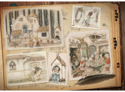 JUMBO Puzzle Kniha rozprávok Efteling 1000 dielikov