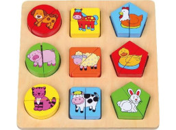 BABU Vkladačka Domáce zvieratká a tvary