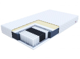 Taštičkový multipocketová matrac RIMINI 200x90x19 cm - latex