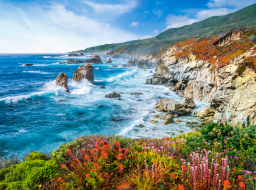 CASTORLAND Puzzle Pobrežie Big Sur, Kalifornia, USA 2000 dielikov