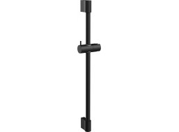Sprchová tyč s držiakom na ručnú sprchu COMO BLACK - 65 cm