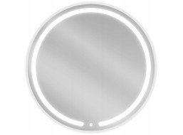Okrúhle zrkadlo MEXEN ROSE 80 cm - s LED podsvietením a vyhrievaním, 9810-080-080-611-00