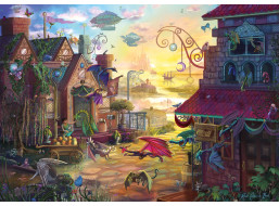 SCHMIDT Puzzle Dračia pošta 1000 dielikov