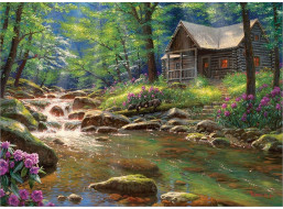 COBBLE HILL Puzzle Rybárska chata 1000 dielikov