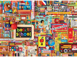 COBBLE HILL Puzzle Naspäť do školy 1000 dielikov