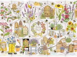 COBBLE HILL Puzzle Usilovný ako včela 500 dielikov