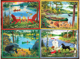 COBBLE HILL Puzzle Krajina chatárov XL 275 dielikov