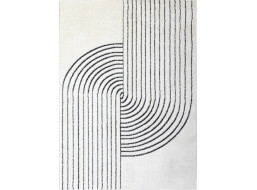 Kusový koberec Mode 8587 geometric cream/black