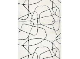 Kusový koberec Mode 8522 abstract cream/black