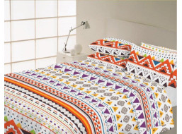 Bavlnené obliečky VANILLA Patterns - multicolor - 220x200 cm