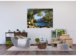 Moderné fototapety - Horské jazero - 180x127 cm