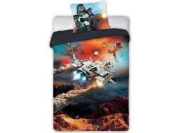 Detské bavlnené obliečky GAMER 019 - 140x200 cm