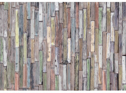 Moderné fototapety - Drevený obklad - 360x254 cm