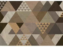 Moderné fototapety - Abstrakcia s trojuholníkmi - 360x254 cm