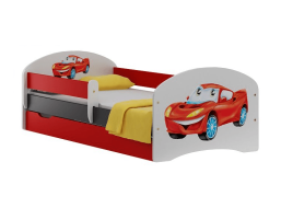 Detská posteľ so zásuvkou Supercar 180x90 cm
