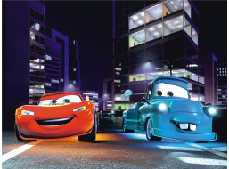 Detská fototapeta DISNEY - McQueen a Burák - 360x270 cm