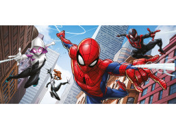 Detská fototapeta MARVEL - SPIDER-MAN a jeho tím - 202x90 cm
