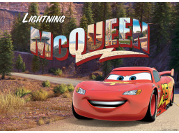 Detská fototapeta DISNEY - Blesk McQueen - 155x110 cm