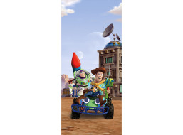 Detská fototapeta DISNEY - Woody a Buzz - 90x202 cm