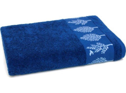 Bavlnený uterák TERRA 50x90 cm - tmavo modrý