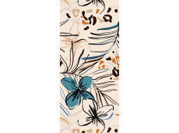 Moderné fototapety - Kvetinová abstrakcia - 90x202 cm
