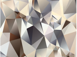 Moderné fototapety - Trojuholníky 3D - 360x270 cm